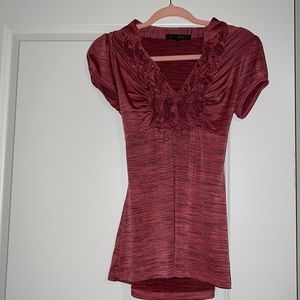 Pink blouse size medium